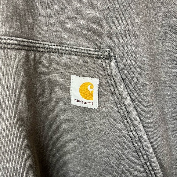 Carhartt Vintage Hoodie Men's XL Gray Pullover Sweater - Picture 4 of 4